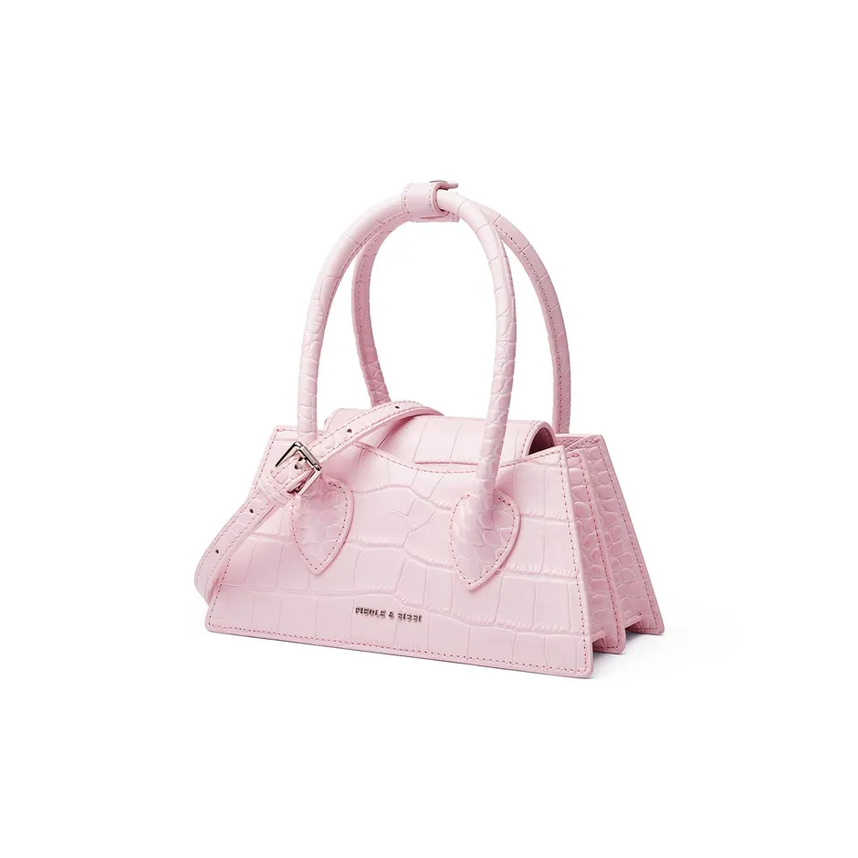 FIEDLE SISSI Коровья кожа Персик Сумка Через плечо Сумка Женская Розовая