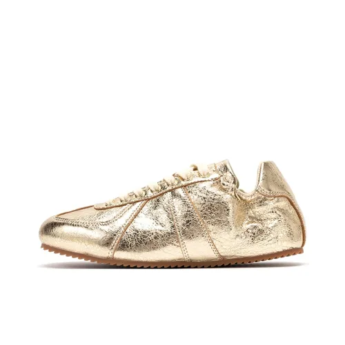 FOOT INDUSTRY Кроссовки для скейтбординга Low Top Золотой Унисекс