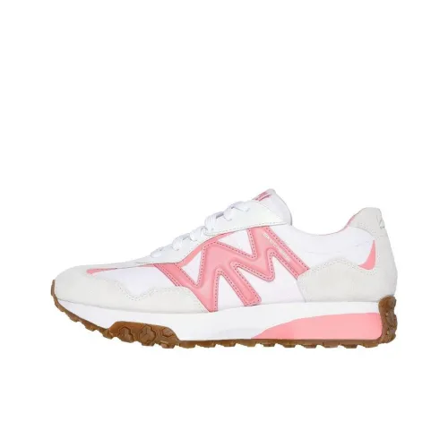 Skechers MARK NASON Беговые кроссовки Низкие Белый/Розовый Женские