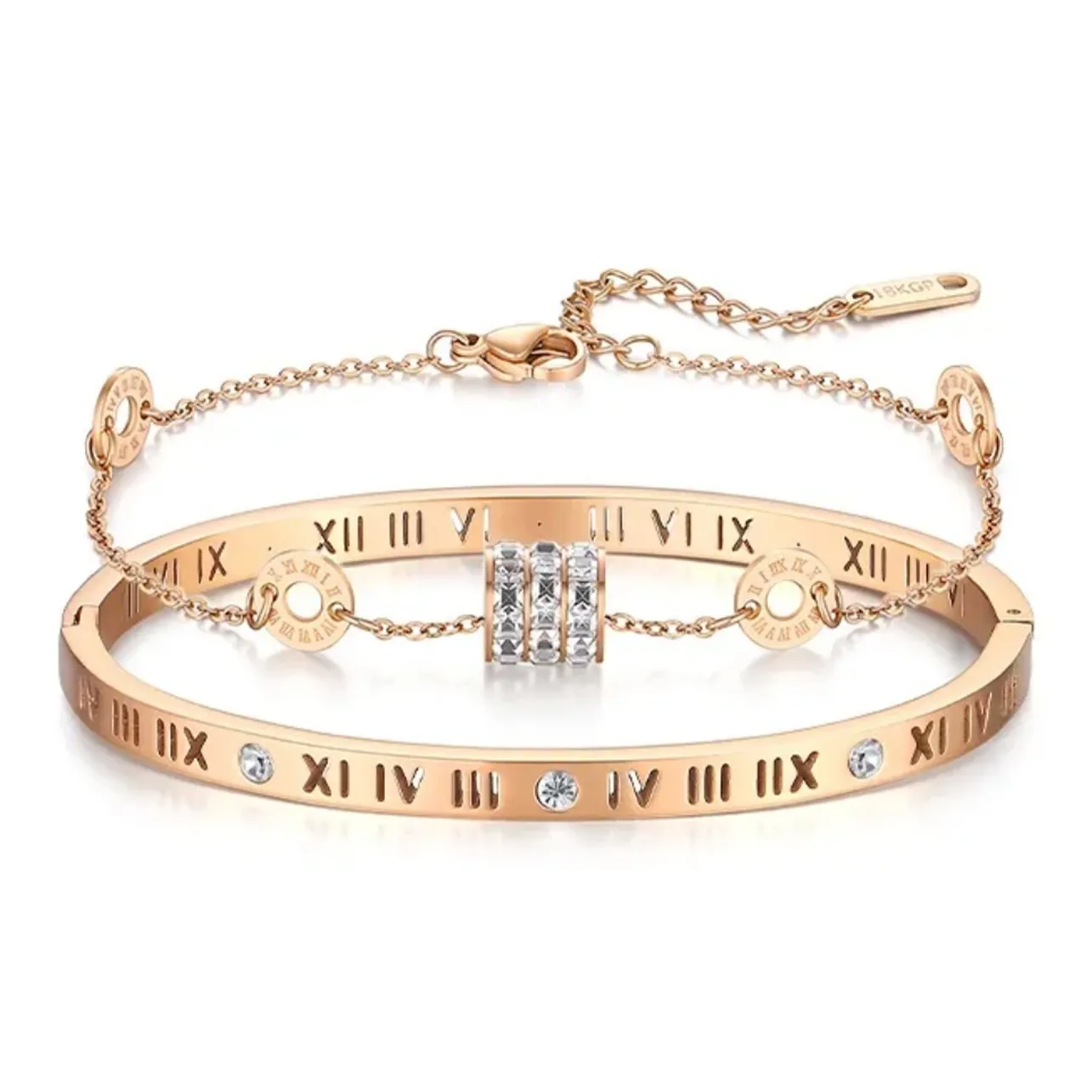 J KINGLAY Браслеты из титанового стального сплава Женские