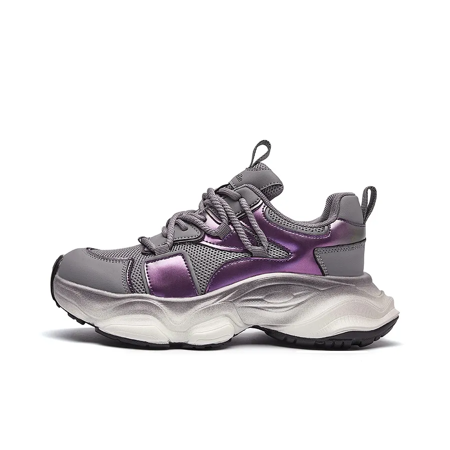 La Chapelle Breathable Height Increasing Low-Top Chunky Sneakers Women's