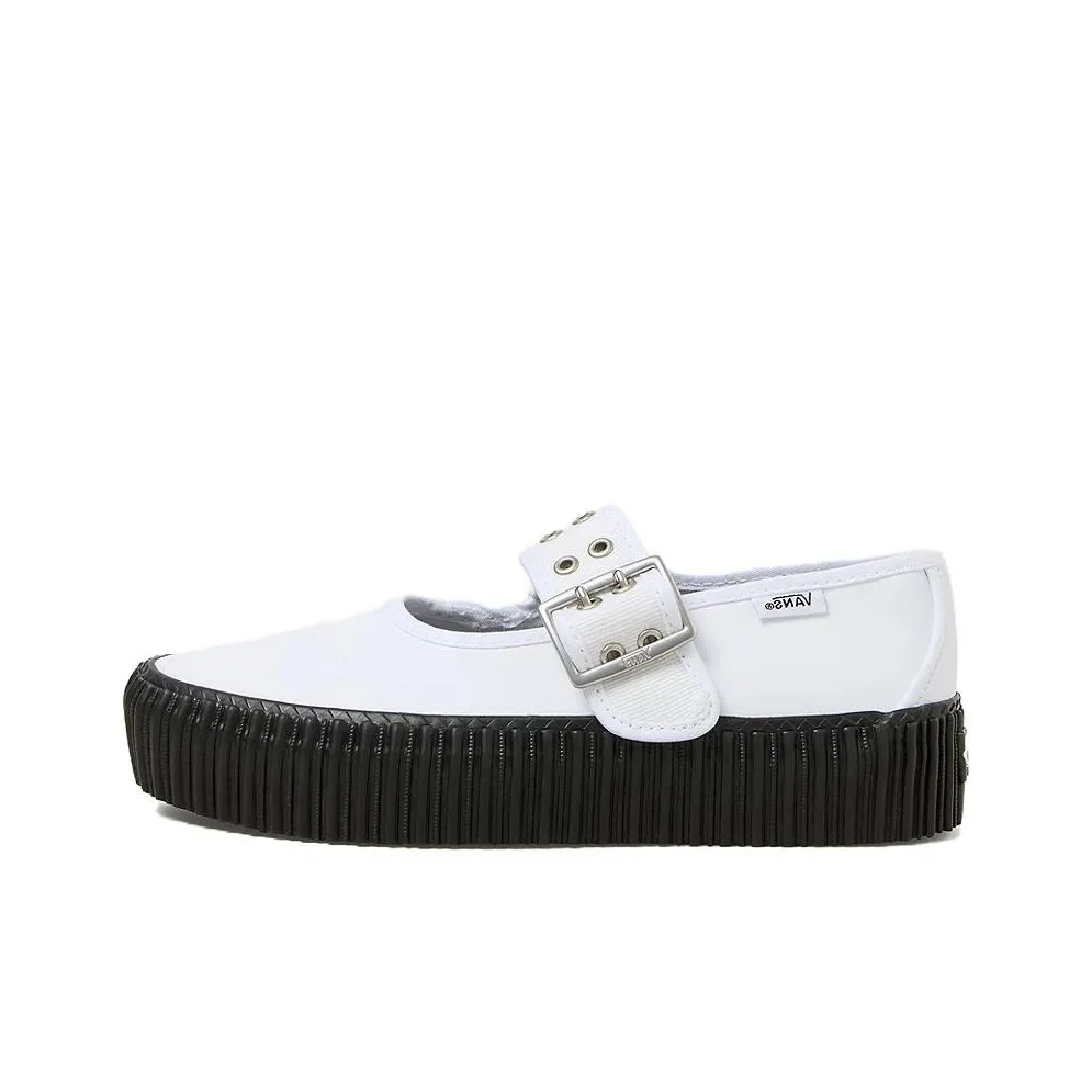Mary Jane Vans Creeper 'Grunge Ballet White Black'