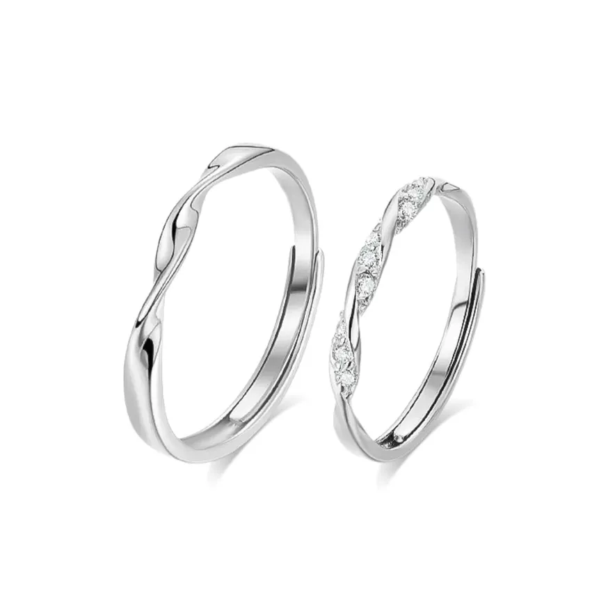 MISS TOOYA Sterling Silver Rings Unisex
