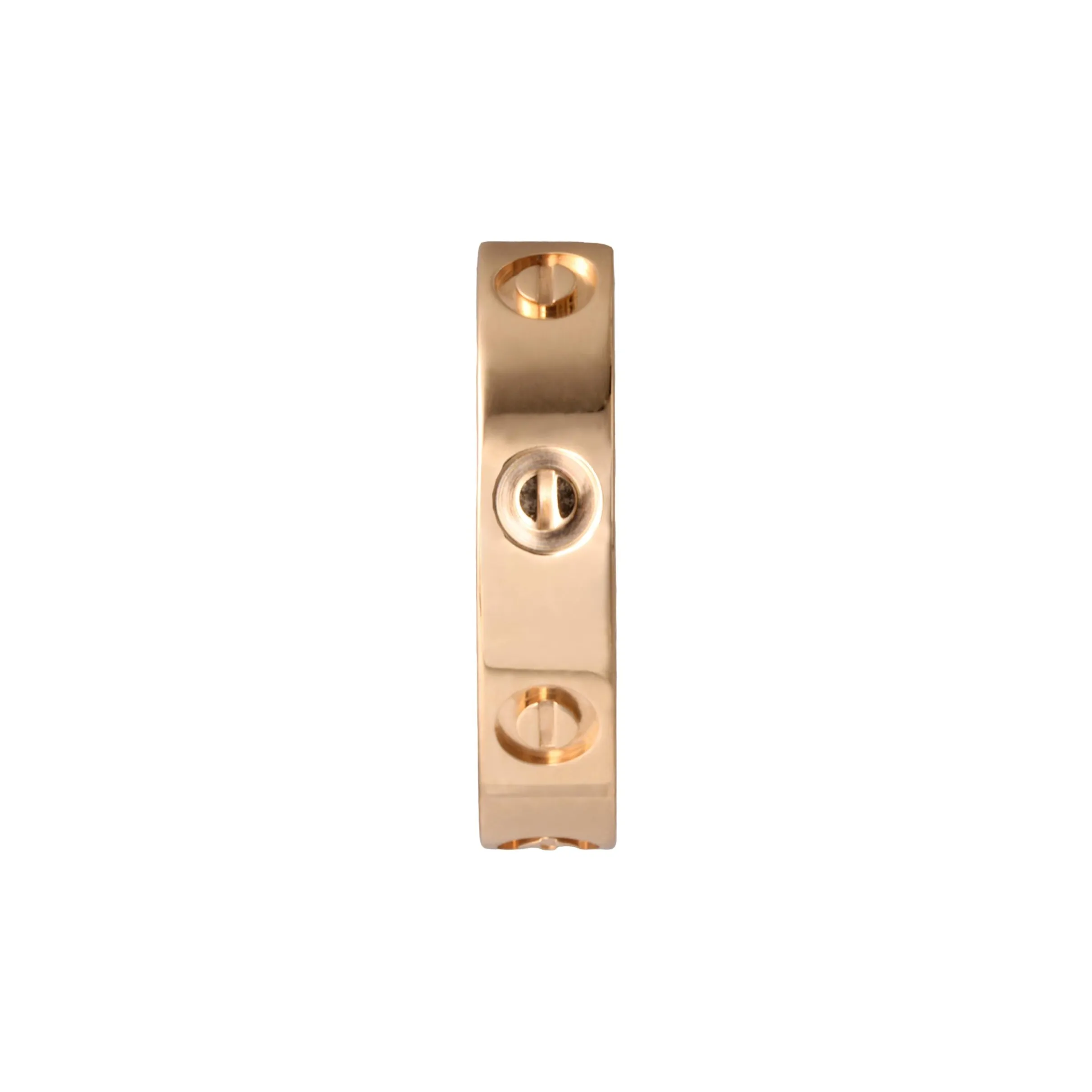 CARTIER LOVE Series 18K Rose Gold Earrings Women's