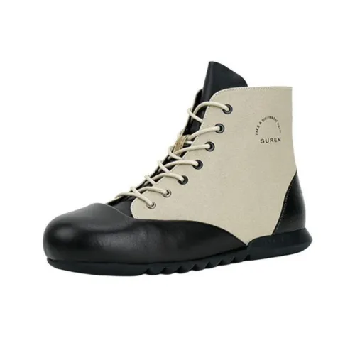 SUREN Кроссовки для скейтбординга High Top Каменно-серые Женские