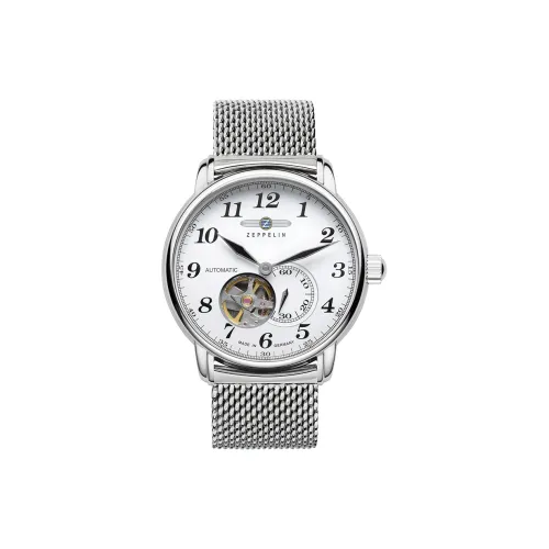ZEPPELIN Автоматический Механический Движение Мужские Piaget Collection Часы 40 мм Белый