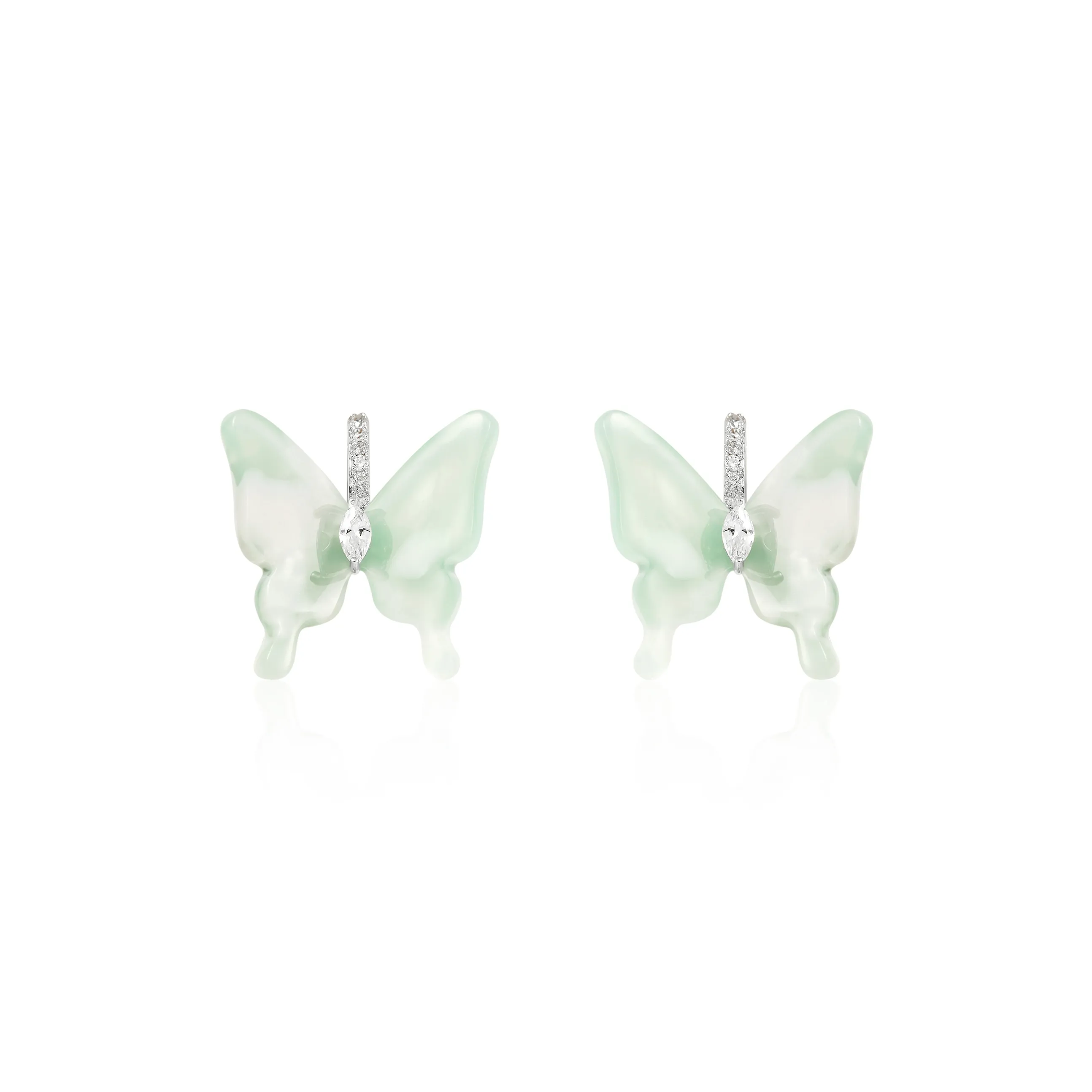 OUBI.YABI Copper Stud Earrings Women's Box OUBI.YABI Медные серьги-гвоздики для женщин коробка