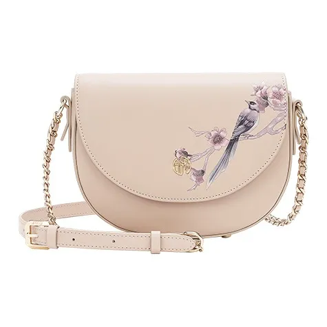 GUYIXI Коровья кожа Китайская модная тенденция Сумка-купе Сумка с цепочкой Сумка через плечо Маленькая женская