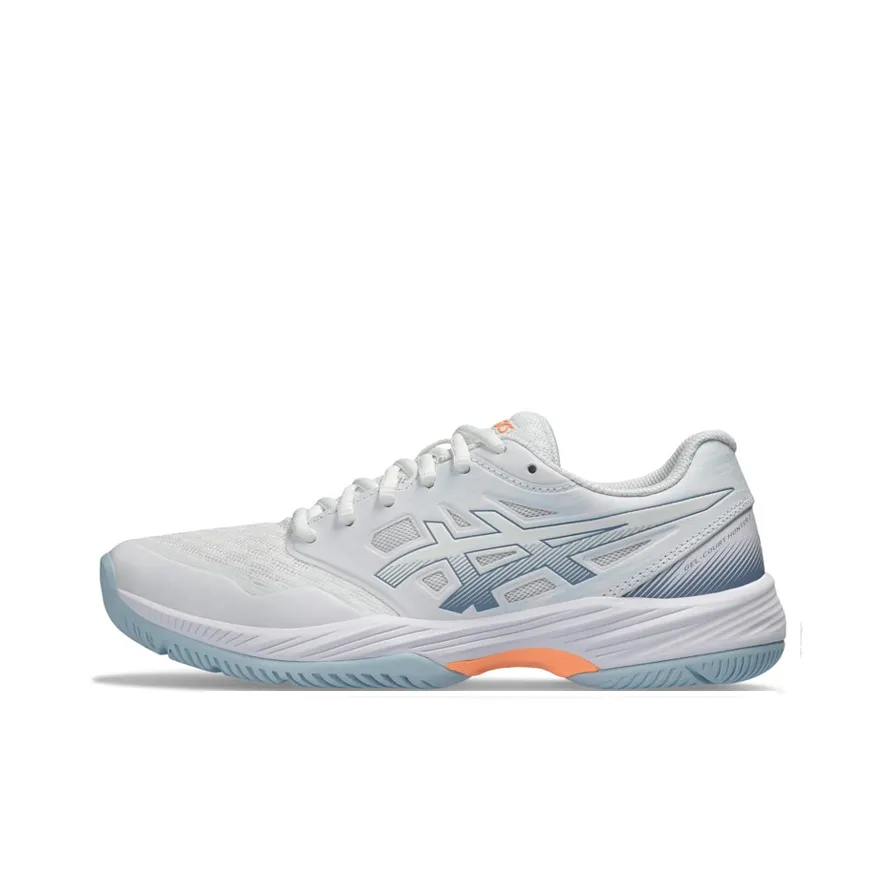 Asics Gel Court Hunter 3 Cushioning Wear Resistant Low Top Training Shoes Women's Gray Blue
