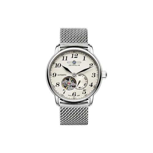 ZEPPELIN Автоматический Механический Движение Мужские Piaget Collection Часы 40 мм Белый