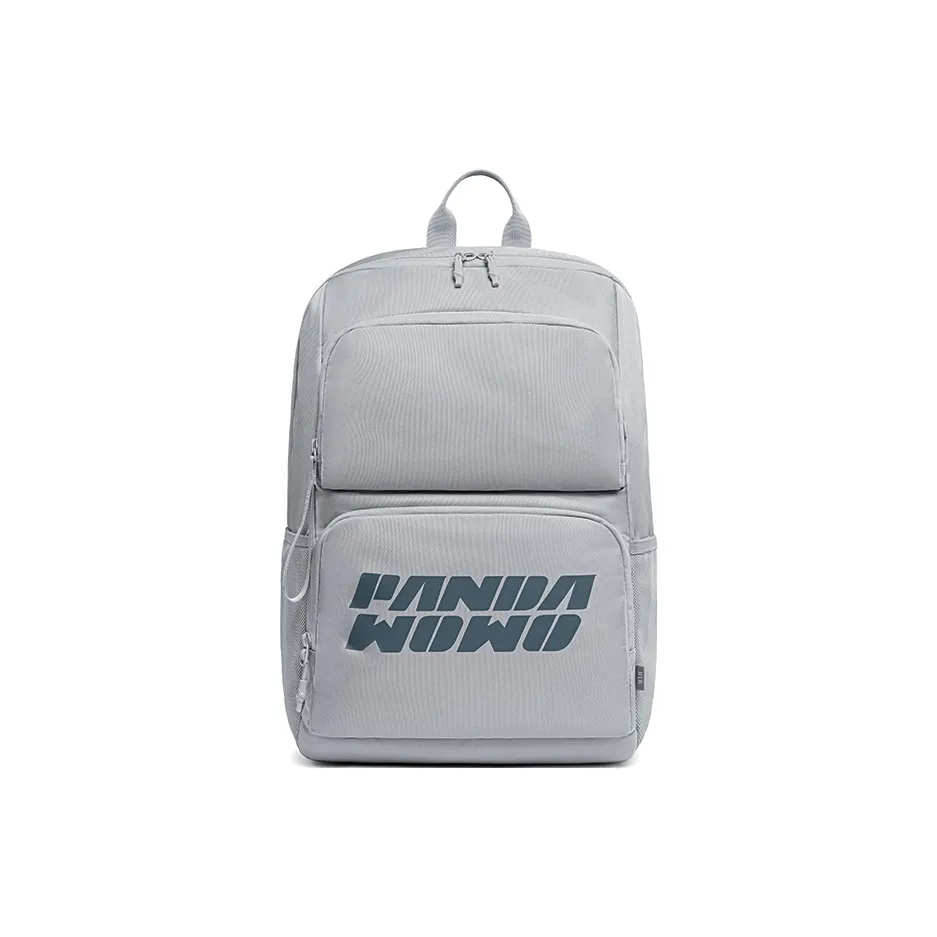 HLA Panda Wowo Series Polyester Backpacks Laptop Bags Backpack Regular Unisex Gray
