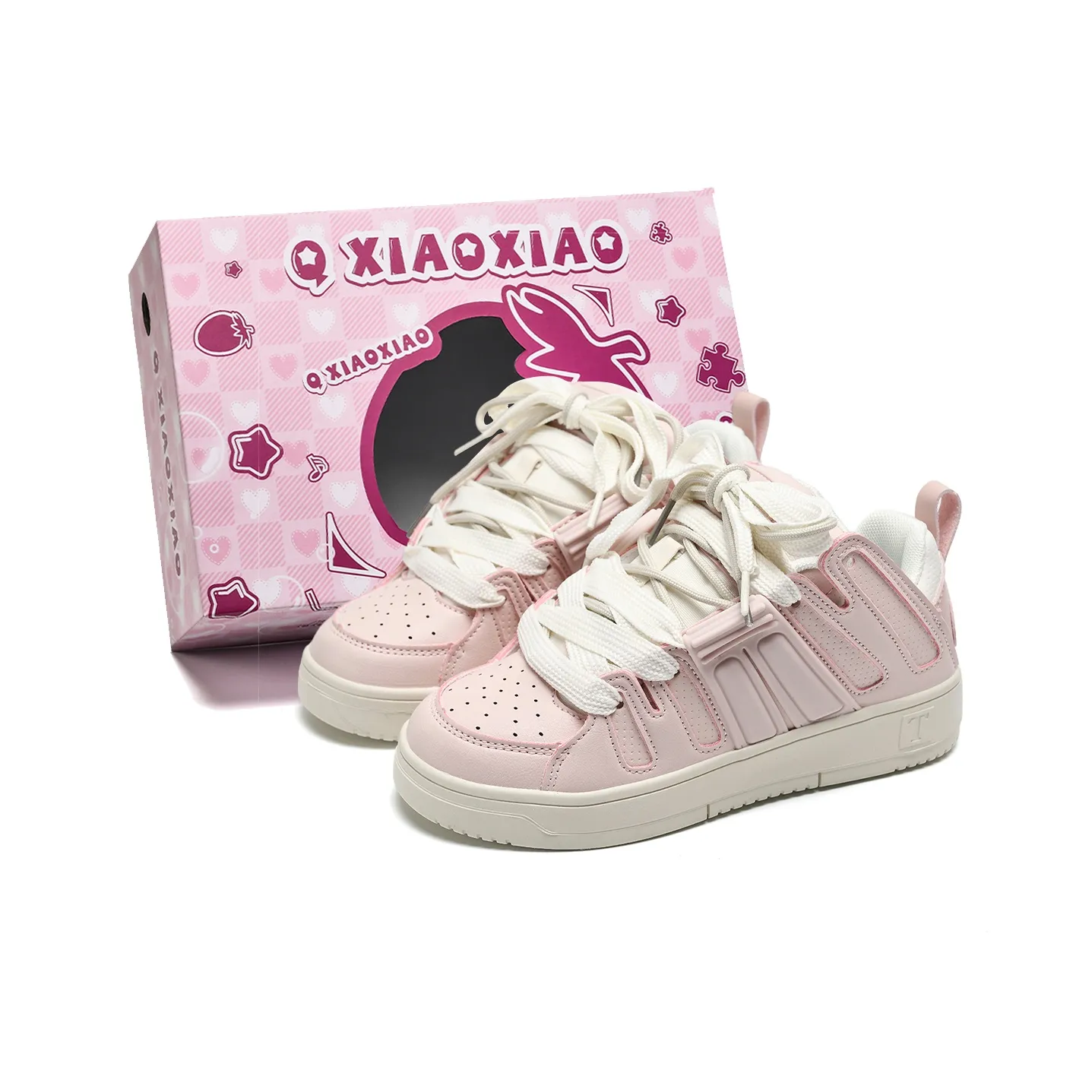 Circle Small Cushioning Coverage Height Increasing Lightweight Breathable Low Top Skateboard Shoes Women's