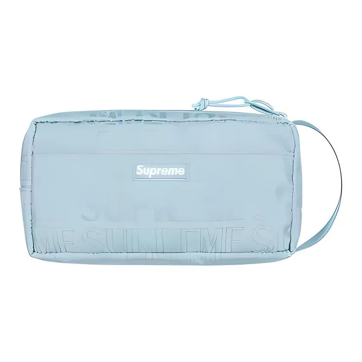 Supreme SS19 Хлопковое волокно с полиэстером сумка для хранения сумка для туалетных принадлежностей унисекс