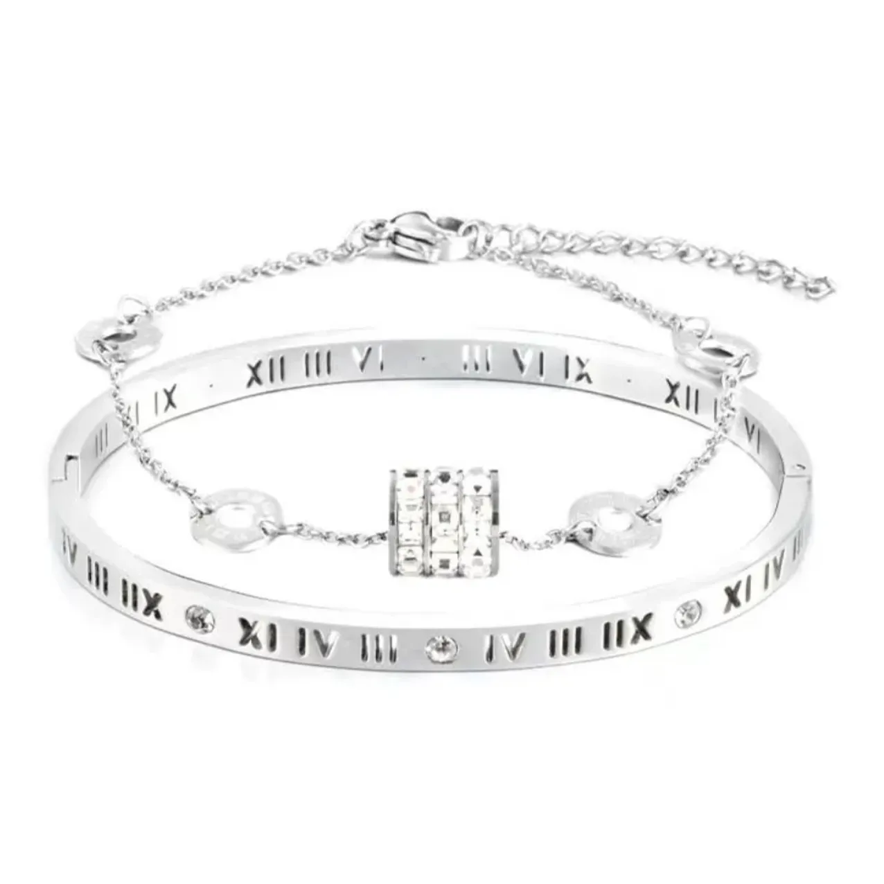 J KINGLAY Браслеты из титанового стального сплава Унисекс