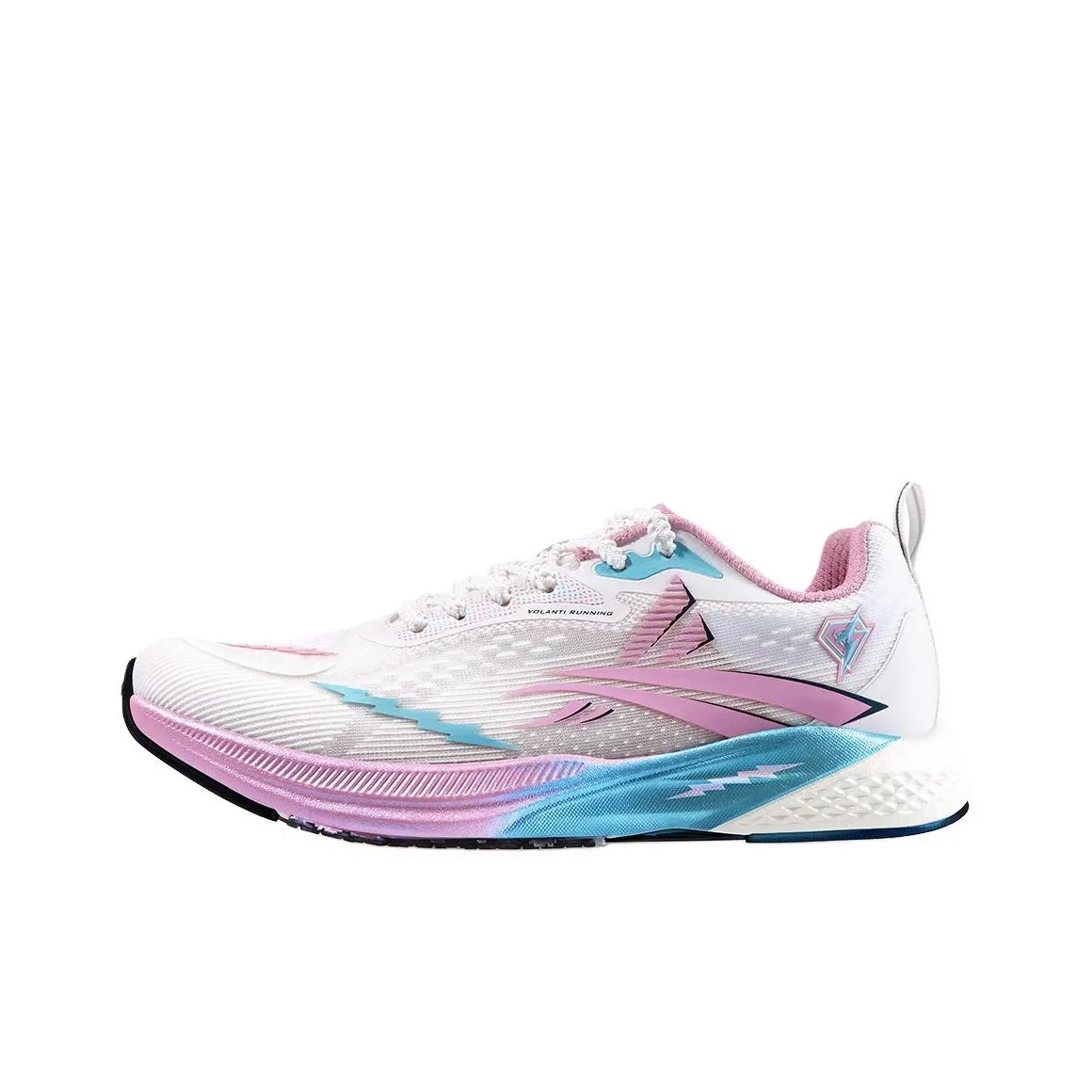 Volanti 911 Dream Lightning Running Shoes Unisex Low Top Blue Pink