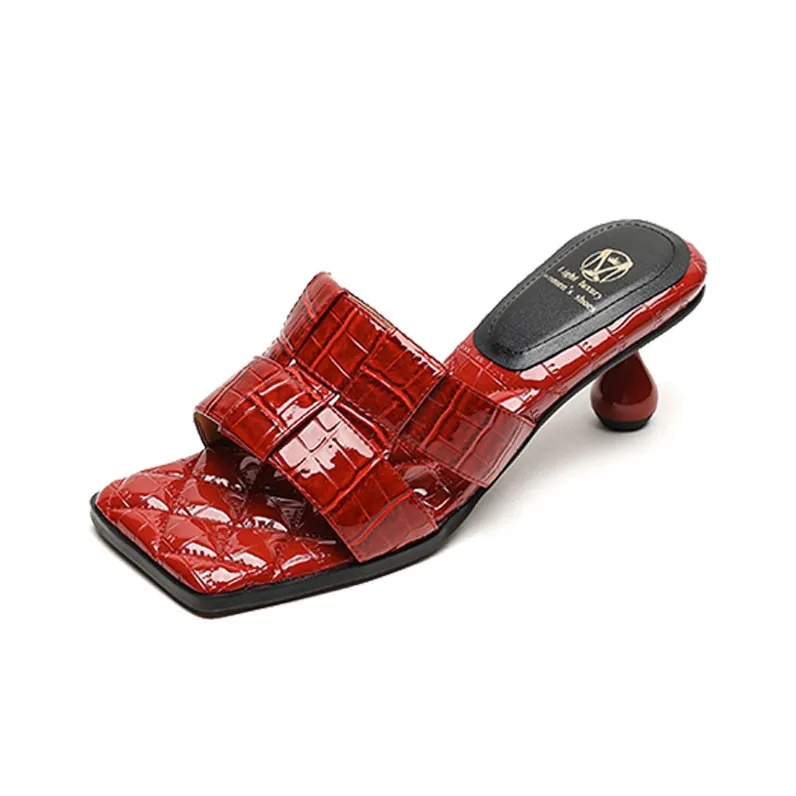 Ruby L TPR Sole Slip-Resistant Abrasion-Resistant Slide Slippers Women's