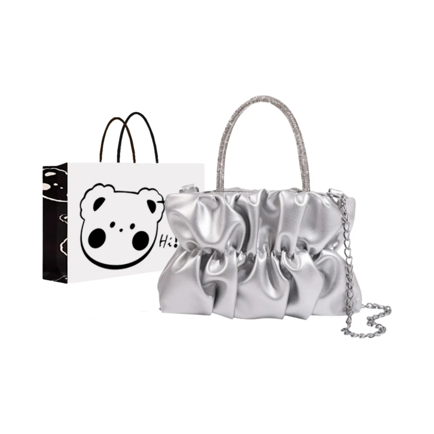 NX DOUGHNUT PU Handbag, Crossbody Bag Regular Women's Multicolor