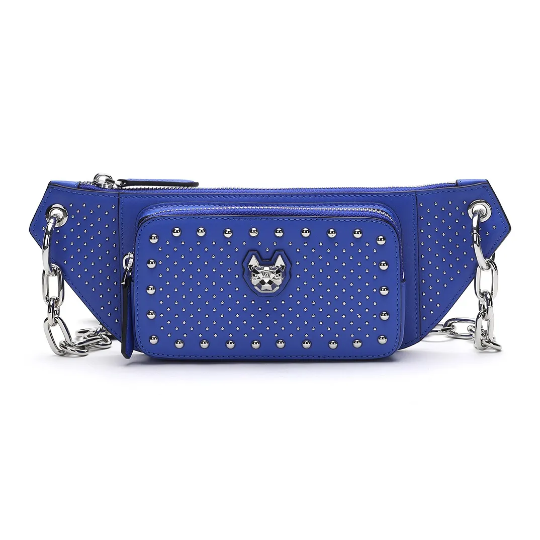 Miguel Vieira Сумка через плечо из коровьей кожи Маленькая Женская Синяя Красная Белая