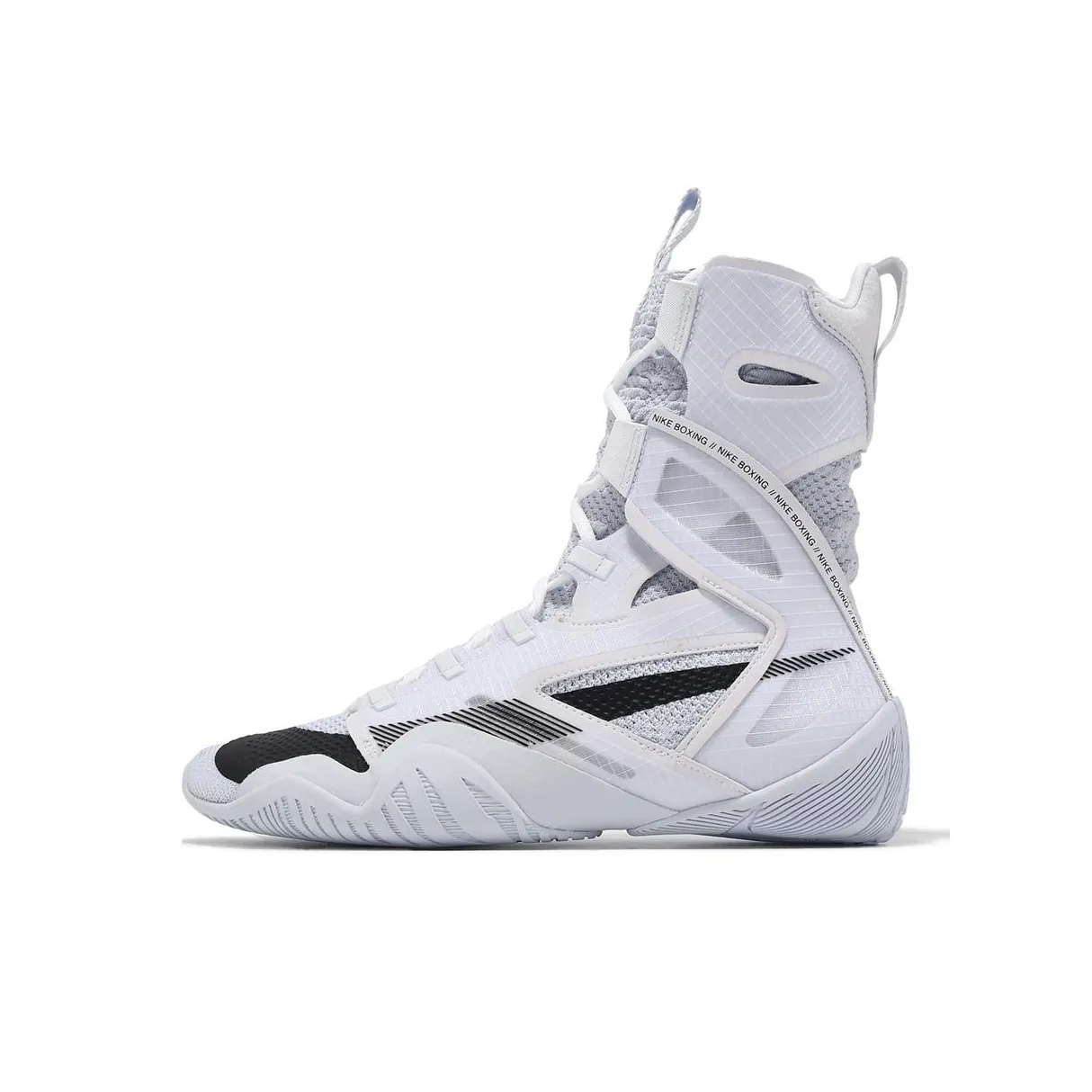 Nike HyperKO Anti Slip Wear Resistant High Top Training Shoes Unisex White