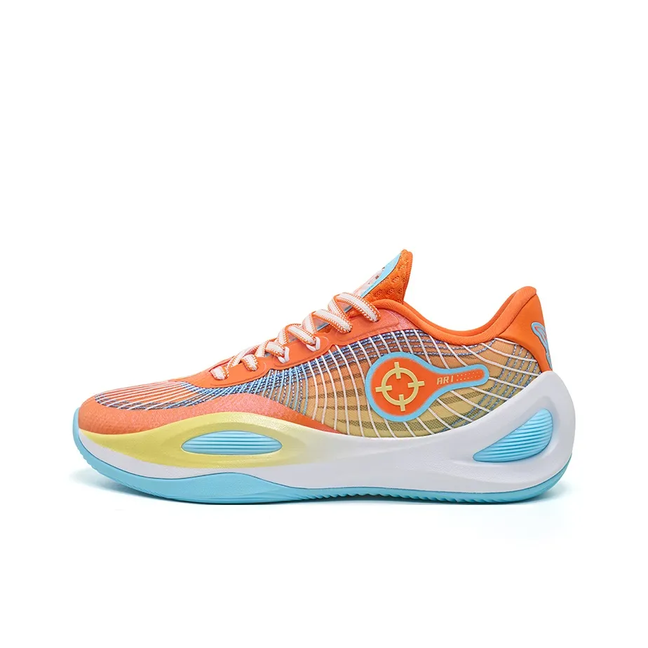 RIGORER Reeves Generation Cushioning Anti Slip And Wear Resistant Basketball Shoes Unisex Orange