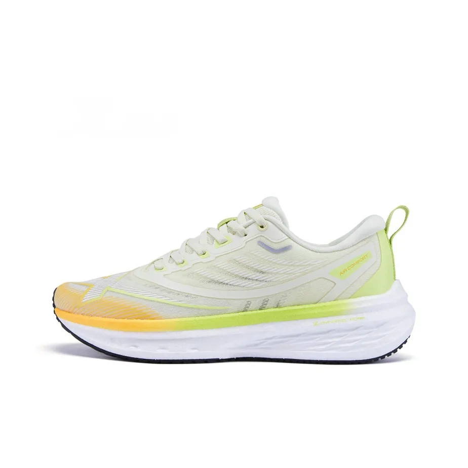 XTEP Five point Speed 2.0 Running Shoes Men's Low top Light Jasmine/Electric Powder Green