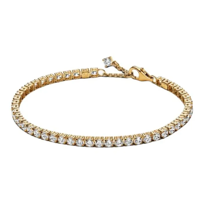 Pandora Браслеты с покрытием из 14-каратного золота женские золотые