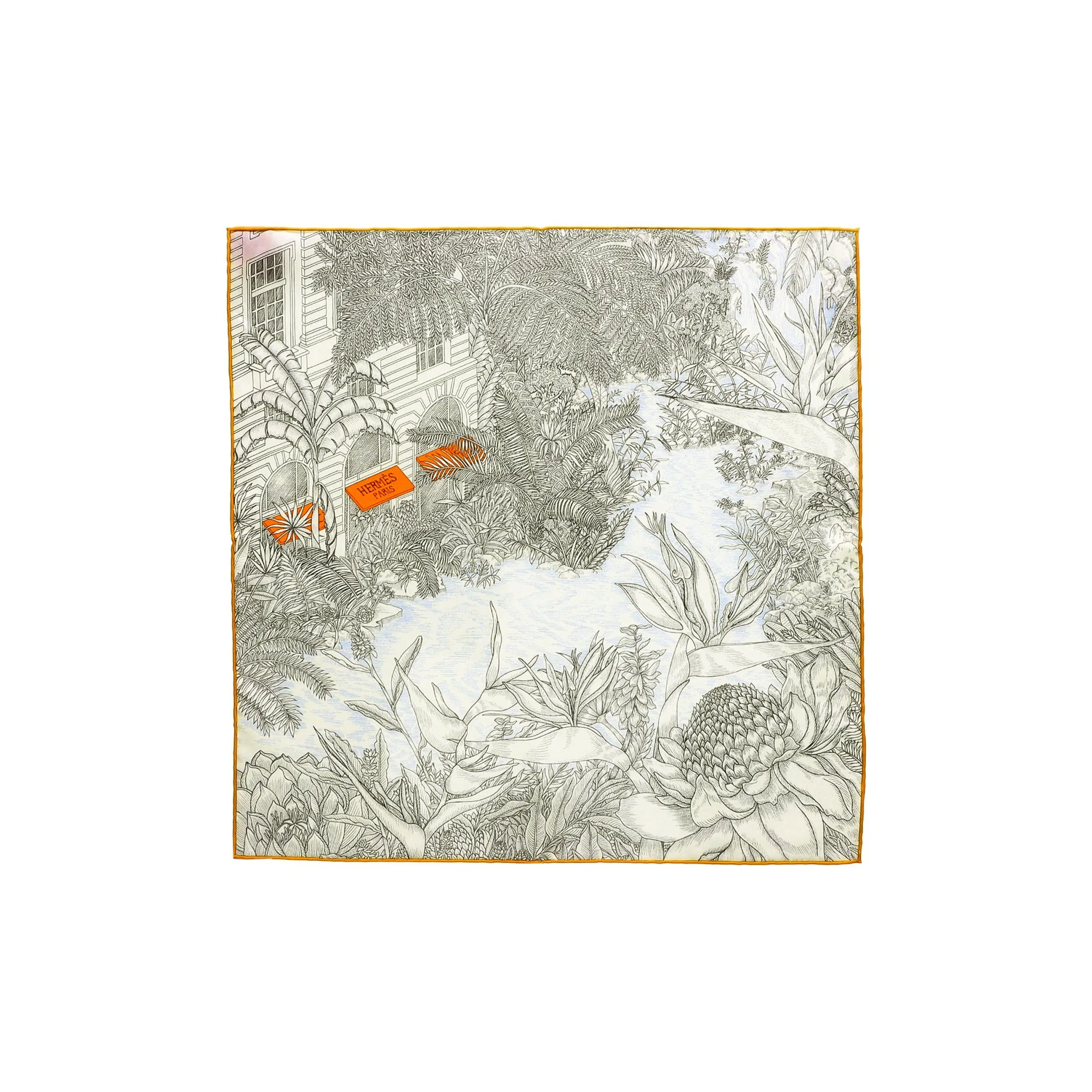 HERMES Faubourg Шелковые шарфы для женщин