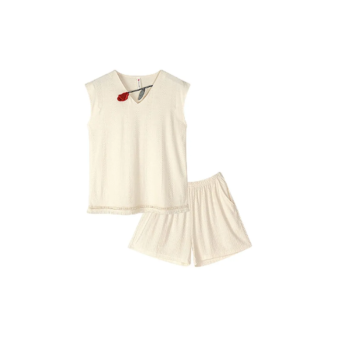 X QINGE Пижамный комплект Летний Женский