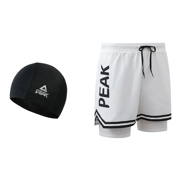 PEAK Swimming Sets Polyester Elastane Hot Spring Resort Poolside Beach Casual Sports Men's