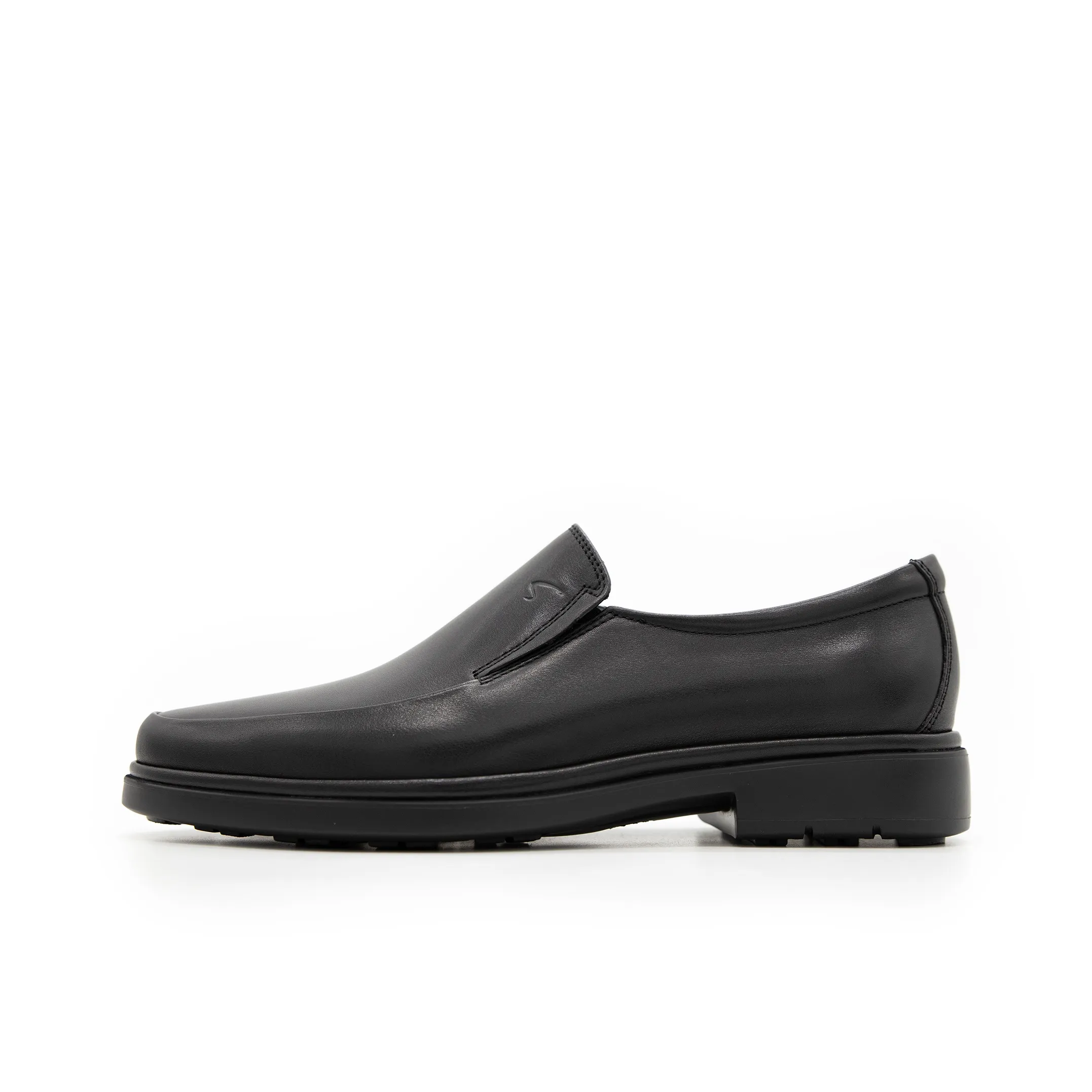 Satchi Business Formal Casual Leather Slip on Shoes Men's Black