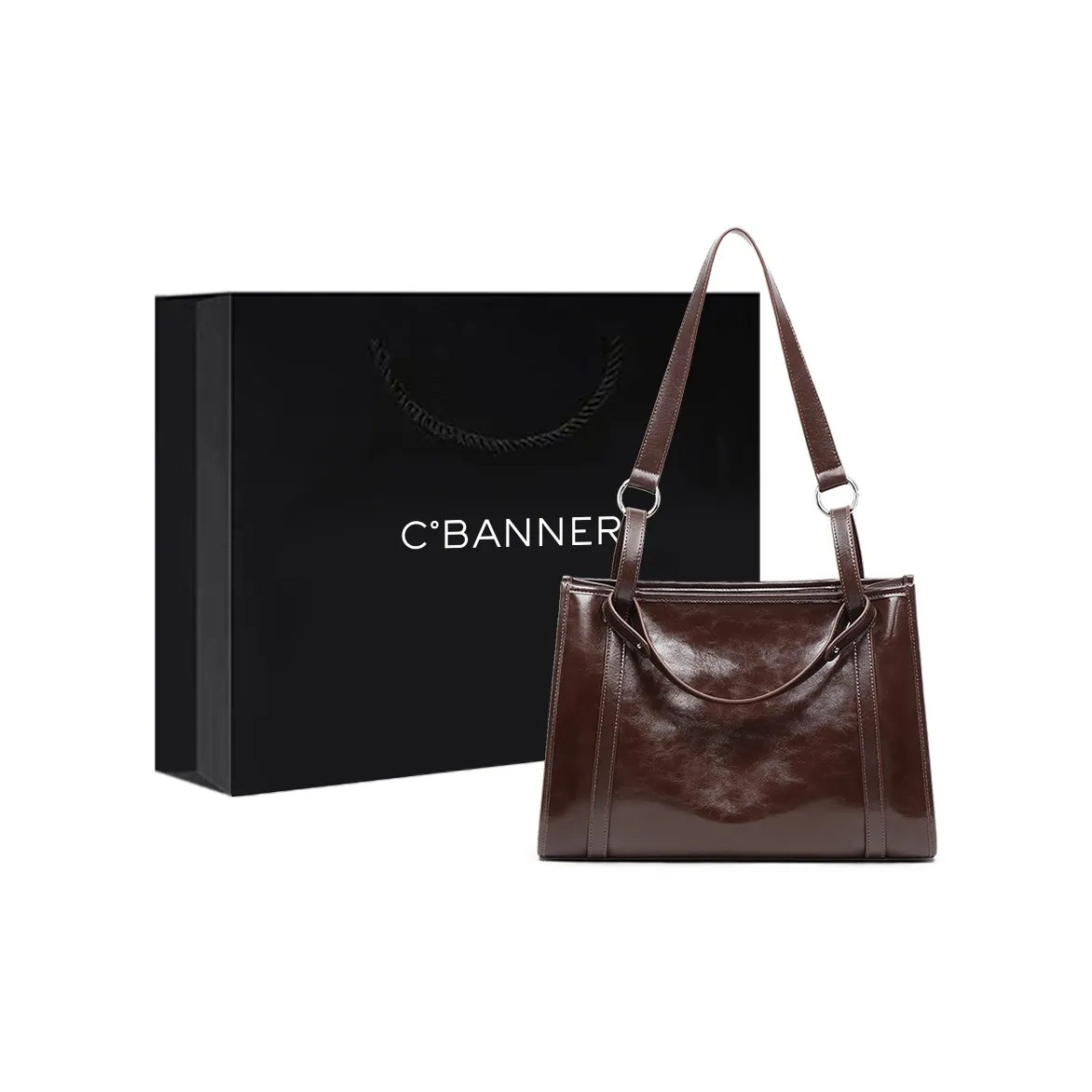 C°BANNER Сумка Tote из синтетической кожи плечевая сумка женская черная