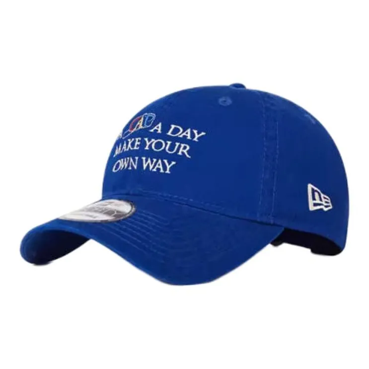 New Era Cotton Baseball Caps Unisex Blue
