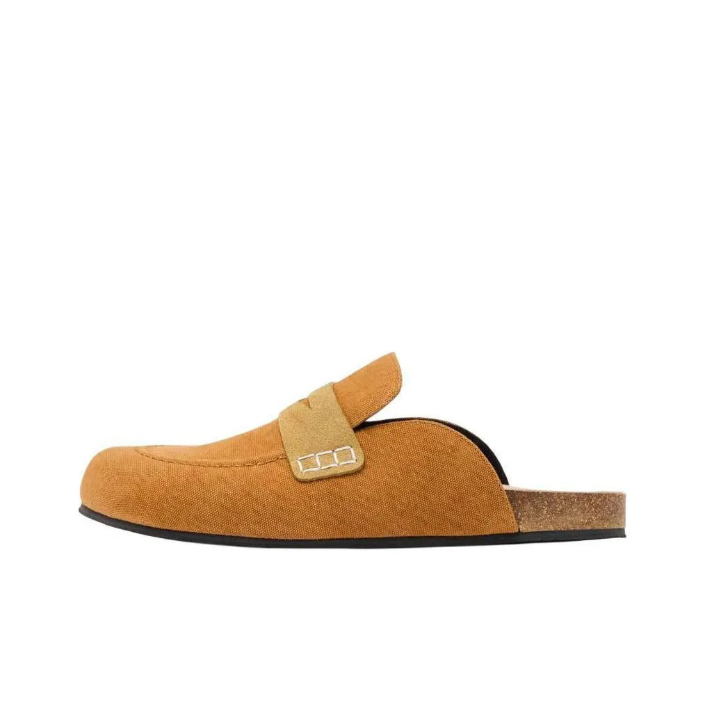 JW Anderson Round toe Canvas Loafer Mules