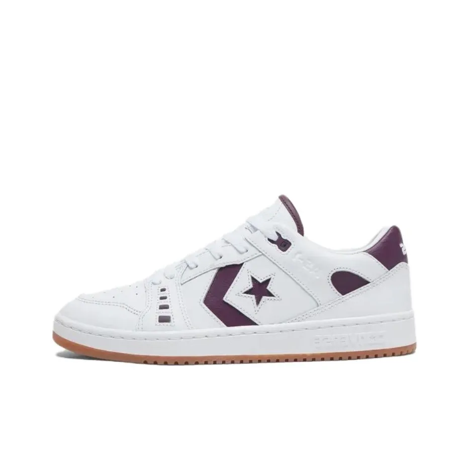 Конверс AS 1 Pro противоскользящие устойчивые к истиранию легкие низкие кеды для скейтбординга унисекс белые