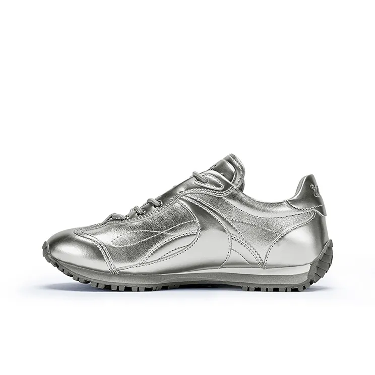 WANDER AROUND Низкий топ повседневный Женственный серебряный