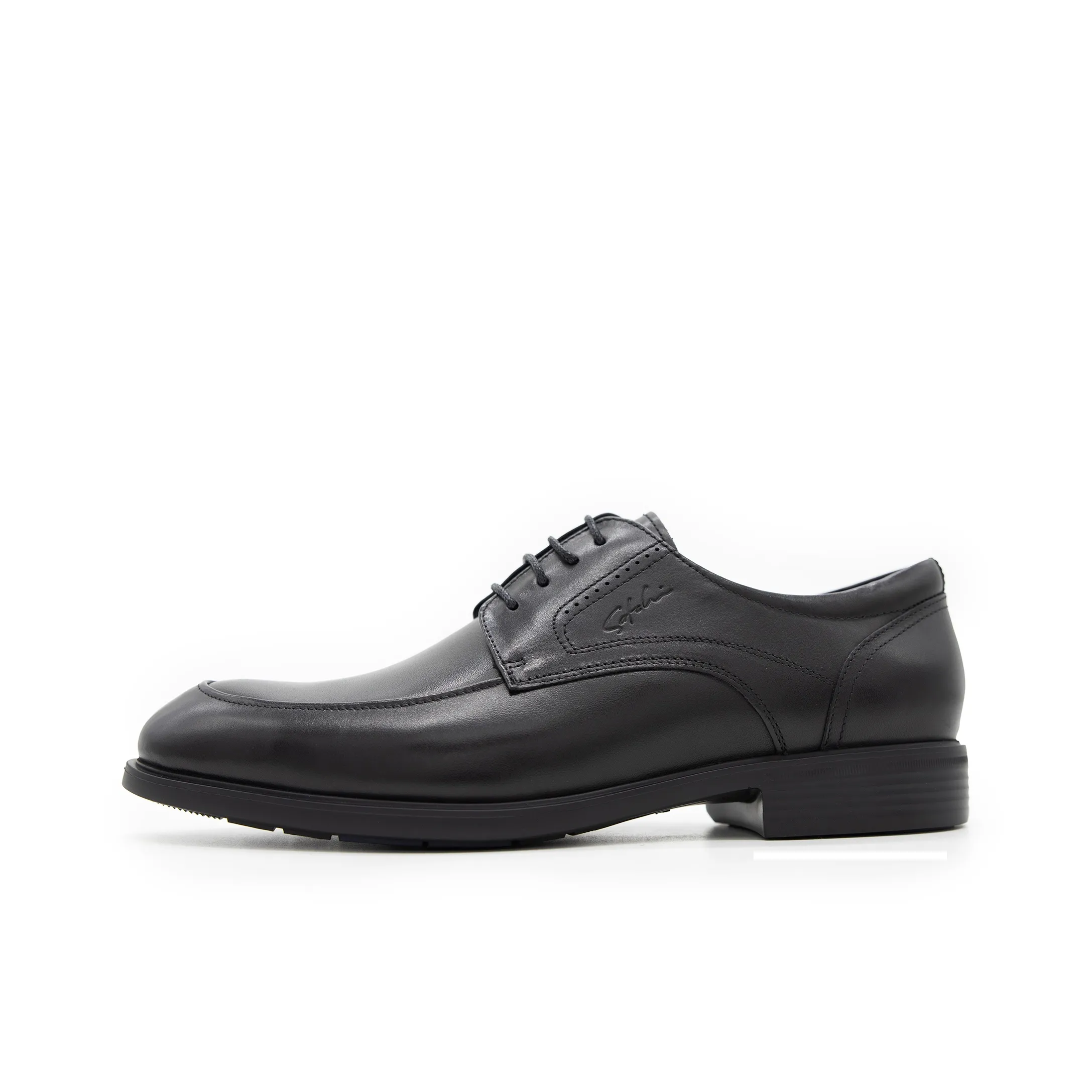 Satchi Business Formal Leather Shoes Men's Black