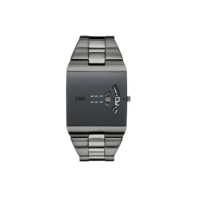 STORM NEW REMI SQ Collection Кварцевый механизм Серый циферблат Мужские часы