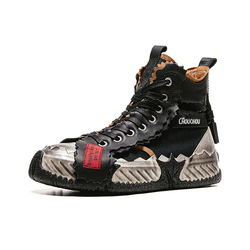 Кроссовки для скейтбординга Classmate Zhou High Top Desert Black Unisex