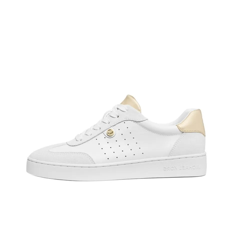 MICHAEL KORS Scotty Low Top Skateboard Shoes Women's White