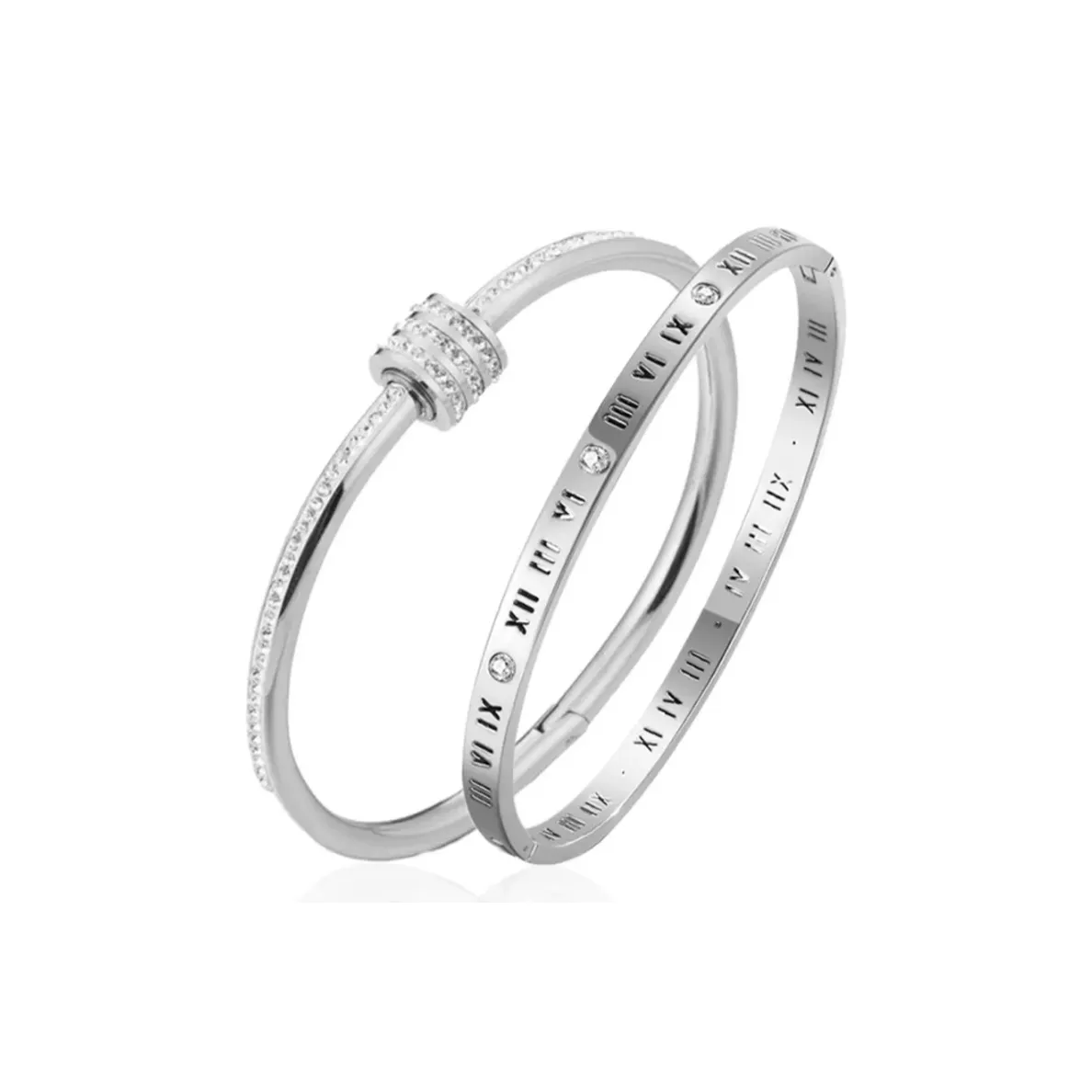 J KINGLAY Браслеты из титанового стального сплава Унисекс