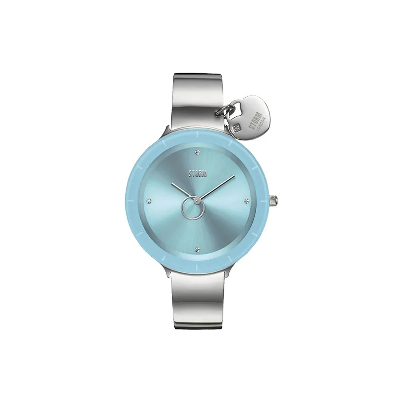 STORM LIANA Collection Кварцевые Женские Часы Наручной Ремешок из Нержавеющей Стали Синий Циферблат