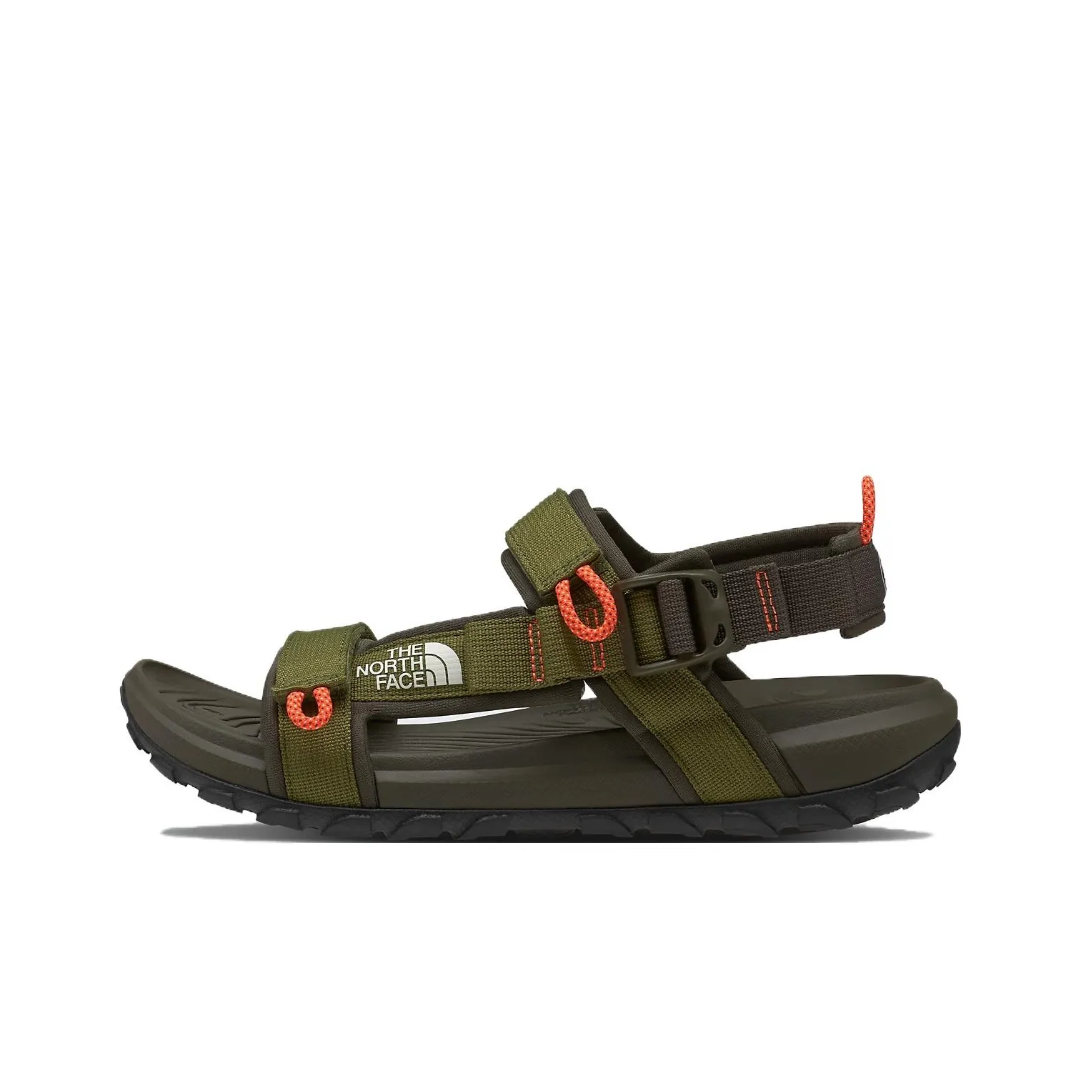 GR-Uniforma Shoes for Men EXPLORE CAMP Beach Sandals Men's Green Umber
