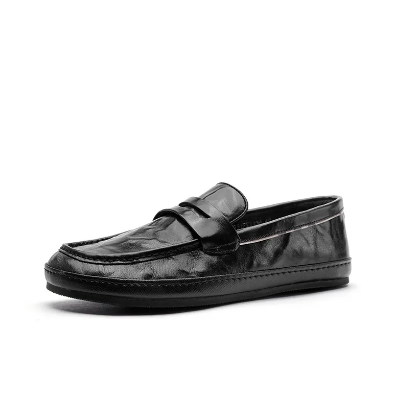 Hautton Jeans Casual Shoes Men's Black