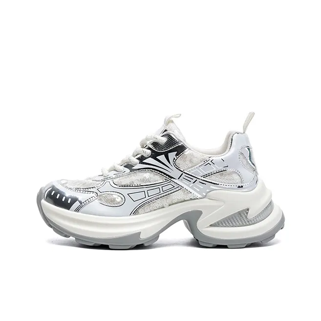 DAPHNE Low Топ Толстая подошва Кроссовки Женские