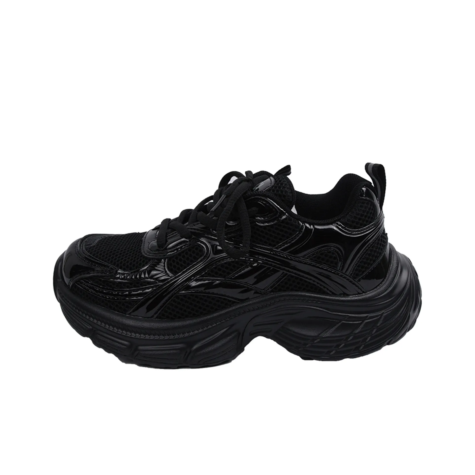 BUFFALO BOUND Anti-Slip Wear-Resistant Low-Top Chunky Sneakers Unisex