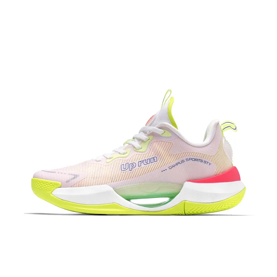 Up Run Mid Top Basketball Shoes Unisex Ferrara Green