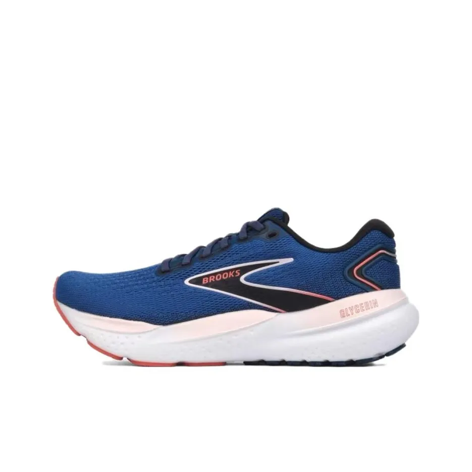 brooks trace Women's Glycerin GTS 21 'Blue Icy Pink'