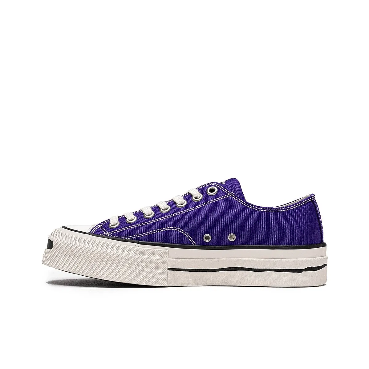 TC Tcmade 015 Anti-Slip Wear-Resistant Low-Top Canvas Shoes Unisex Purple