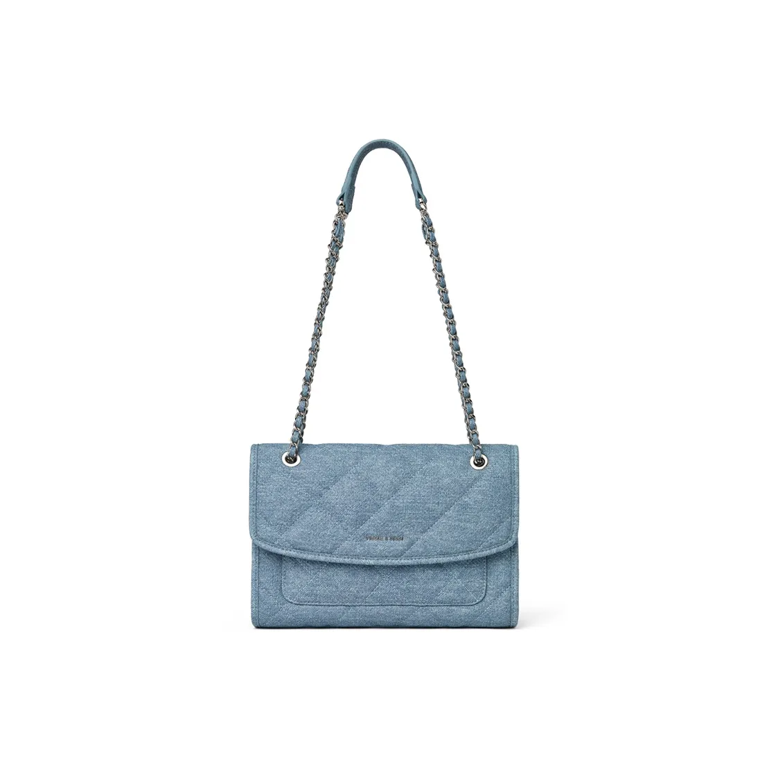 FIEDLE&SISSI Cow Leather Sheet Music Bag, Crossbody Bag, Shoulder Bag, Handbag Regular Women's Royal Crown Blue