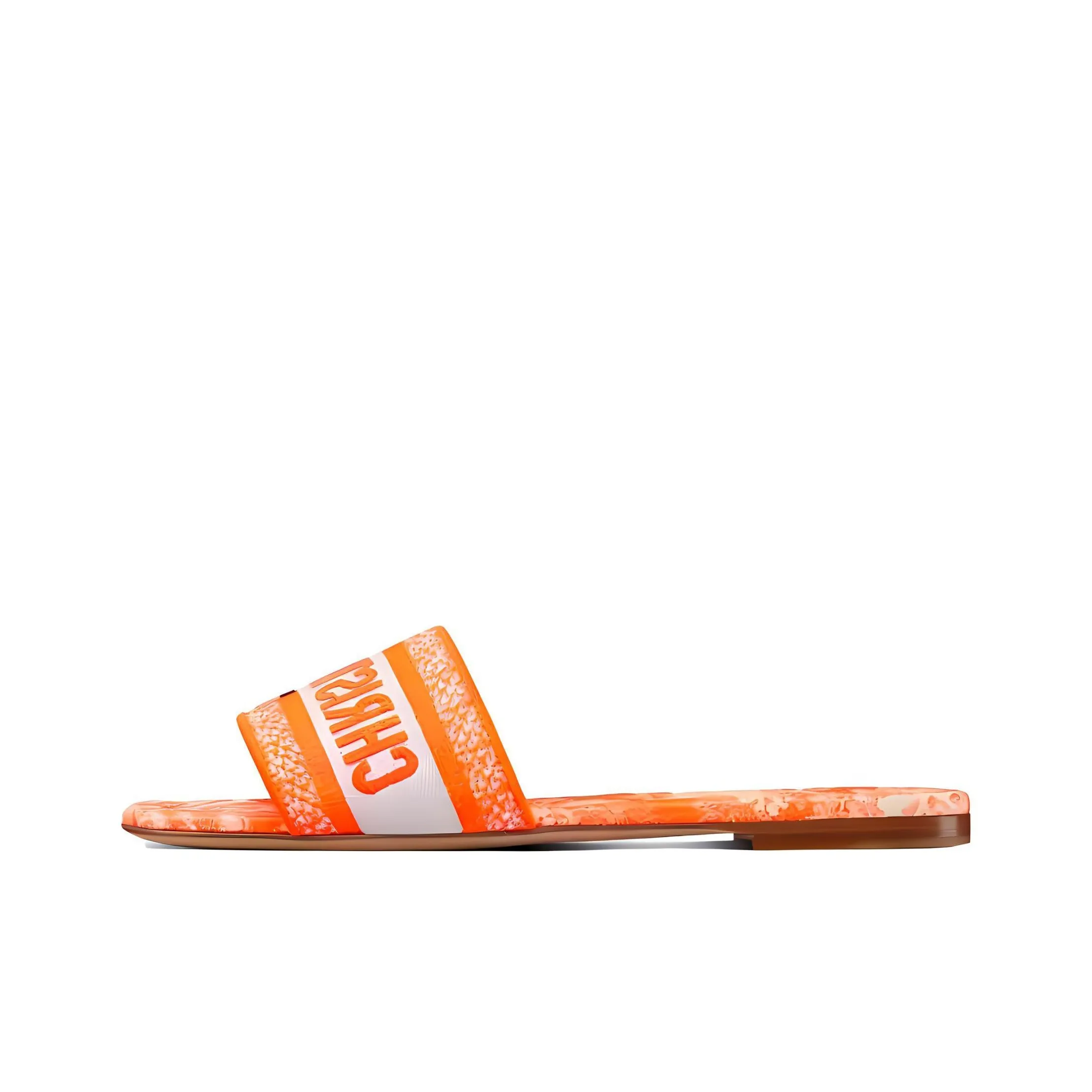 DIOR Dway Stylish Sandals Women's Bright Orange